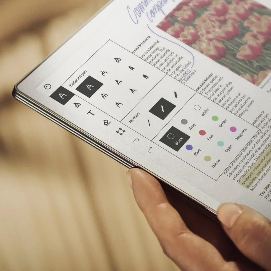 edicion de documentos remarkable paper pro