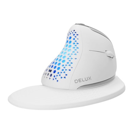 DELUX Seeker Raton Ergonómico Vertical ordenador para inteligencia artificial, ordenador con inteligencia artificial, ordenador para trabajar con ia, mejor ordenador para ia, pc para trabajar con ia